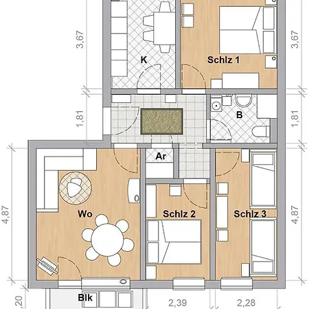 Apartment Seegraeser Granitz
